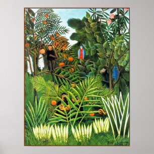 Poster/Print: Exotic Landscape  (Paysage Exotique) Poster