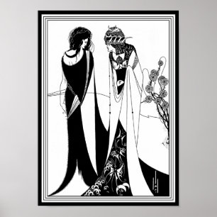 Poster Print: Illustration by Aubrey Beardsley