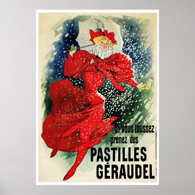 Poster/Print: Jules Cheret - Pastilles Geraudel Poster (Front)