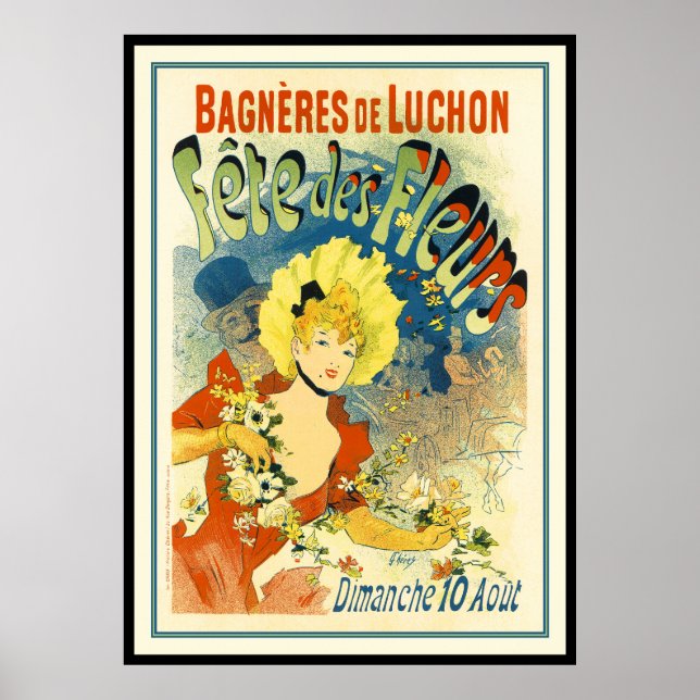 Poster/Print:  Jules Cheret Vintage Poster Art (Front)