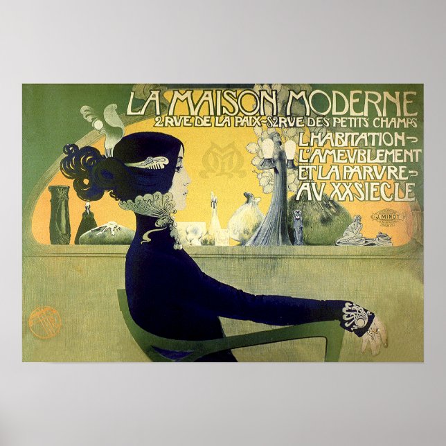 Poster/Print: La Maison Moderne (The Modern House) Poster (Front)
