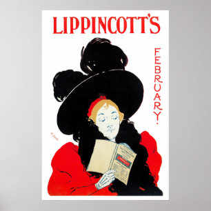 Poster Print: Lippincott's February