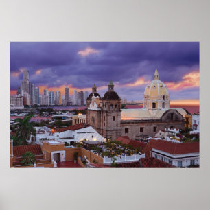 Poster print of Cartagena, Colombia