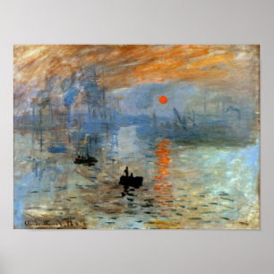 Poster Print of Impression, Sunrise