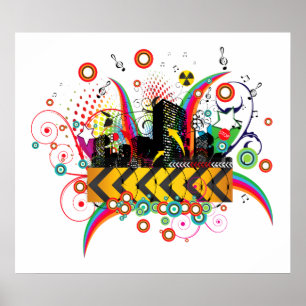 Poster/Print:   Party Town USA Poster