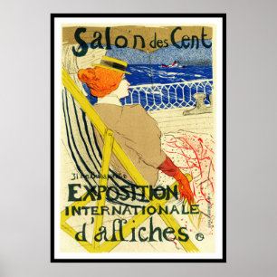Poster Print: Toulouse Lautrec - Salon des Cent