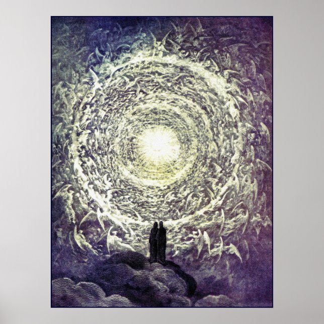 Poster/Print: White Rose by Gustave Dore Poster (Front)