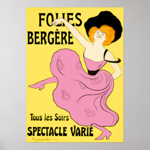 Poster/Prints: Folies Bergère - Leonetto Cappiello Poster