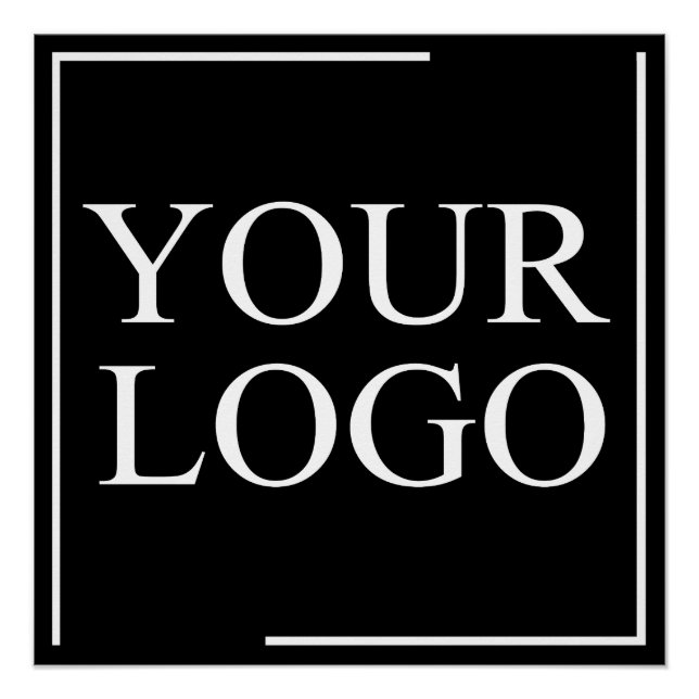 Poster Prints Sizes Measurements Custom ADD LOGO (Front)