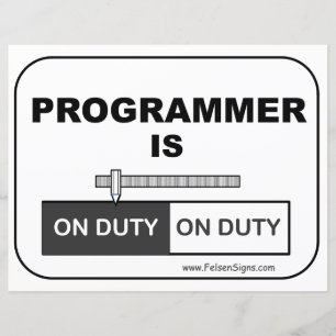 Poster - Programmer is