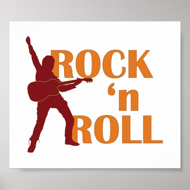 poster - Rock 'n Roll (music design) (Front)