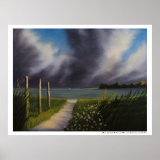 Poster:  "Sailing to the Blue Peninsula" Poster