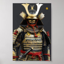 Poster Samurai Wall Art printng Shogun Tokugawa