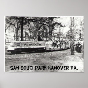 Poster San Souci Park Hanover Pa.