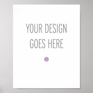 Poster Sign Printing (8"x10")