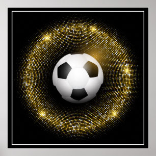 Poster-Soccer  24" x 24" Poster