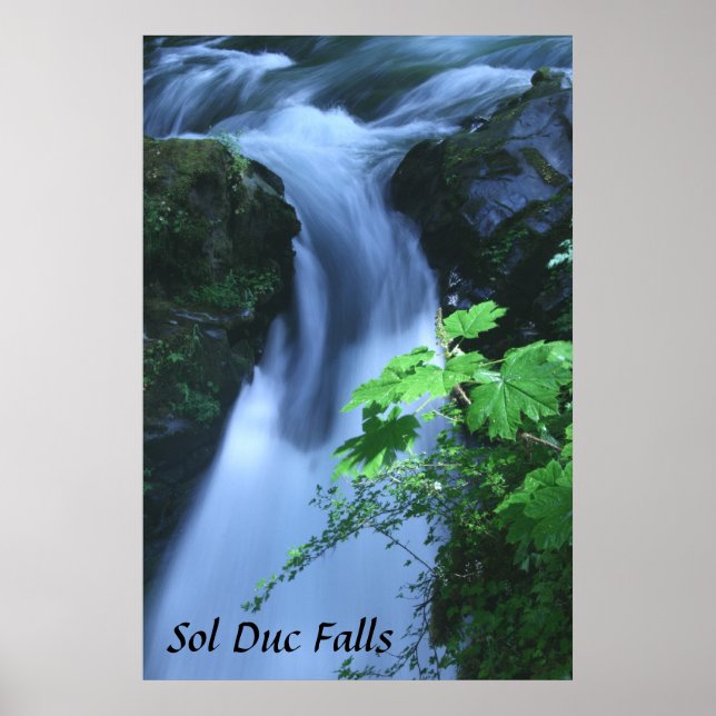 Poster: Sol Duc Falls Poster (Front)