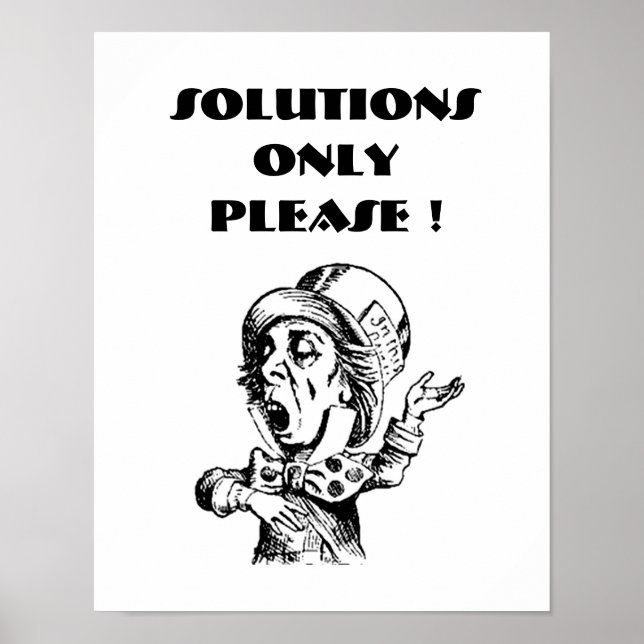 POSTER -SOLUTIONS ONLY PLEASE! (Front)