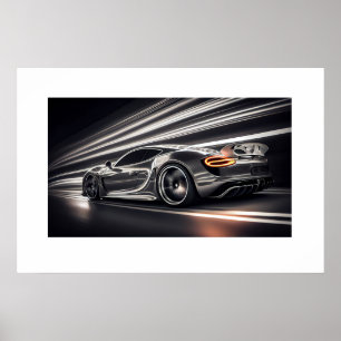 Poster Sports Car