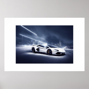 Poster Sports Car