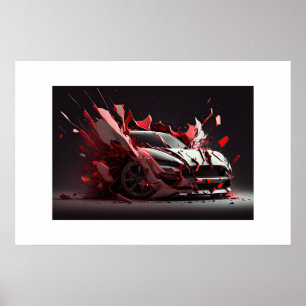 Poster Sports Car