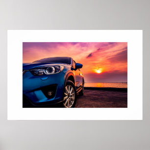 Poster Sports Car