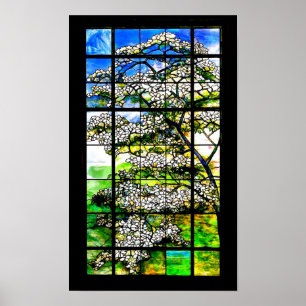 Poster-Stained Glass-Louis Tiffany 108 Poster