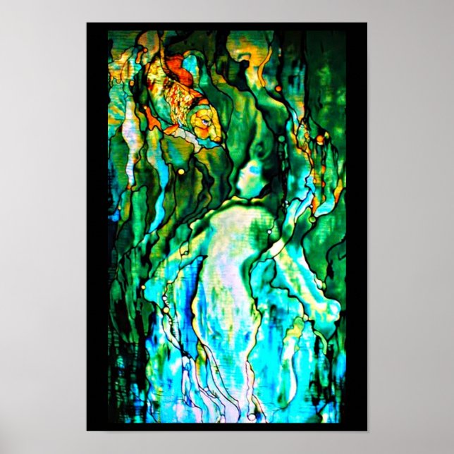 Poster-Stained Glass-Louis Tiffany 110 Poster (Front)