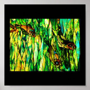 Poster-Stained Glass-Tiffany 11 Poster