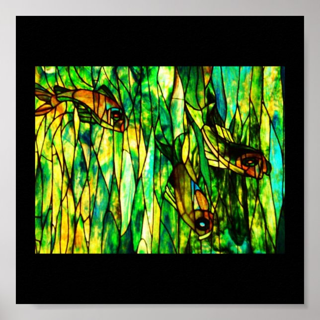 Poster-Stained Glass-Tiffany 11 Poster (Front)