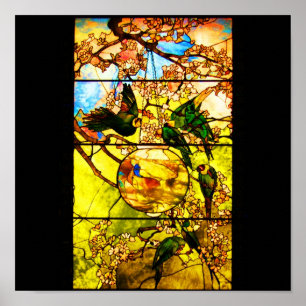 Poster-Stained Glass-Tiffany 1 Poster