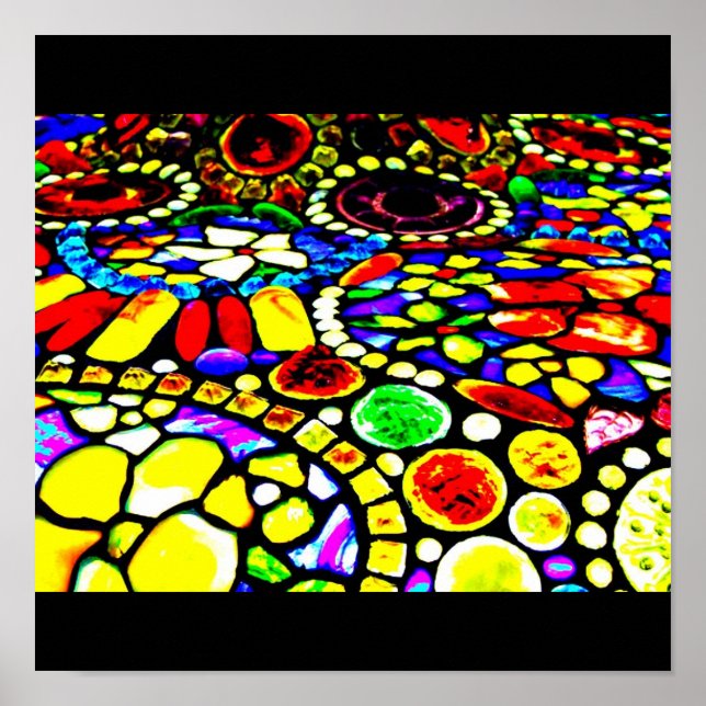 Poster-Stained Glass-Tiffany 26 Poster (Front)