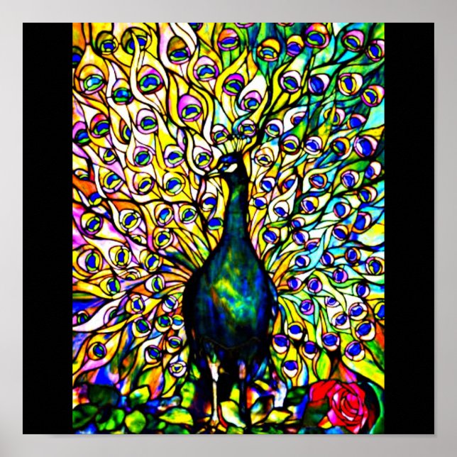 Poster-Stained Glass-Tiffany 29 Poster (Front)