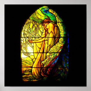 Poster-Stained Glass-Tiffany 6 Poster