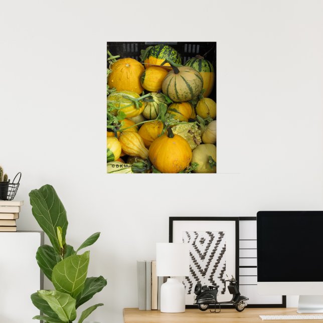 Poster - Summer squash (Home Office)