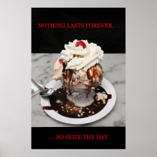 POSTER, Sundae, Nothing Lasts Forever Poster