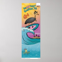 Poster - Surfing Wave - Buellton.Art