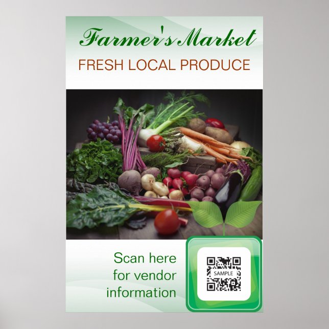Poster Template Fresh Produce (Front)