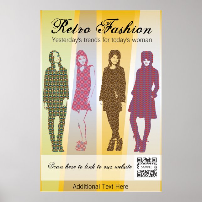 Poster Template Retro Fashion (Front)