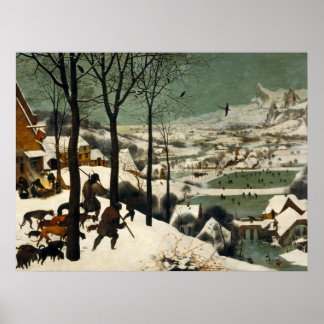 Poster The Hunters in the Snow Pieter Bruegel