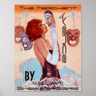 Poster The Merchant of Venice William Shakespeare