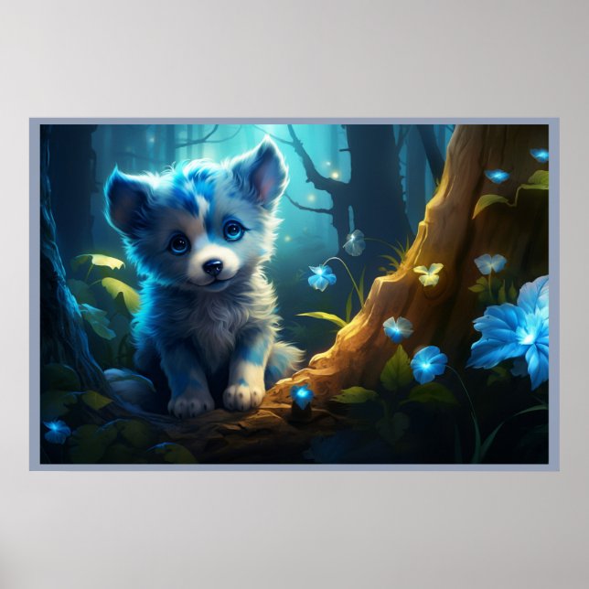 Poster The Playful Pooch's Antics (Front)