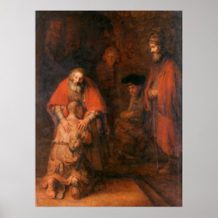 Poster The Return of the Prodigal Son Rembrandt