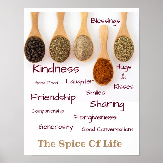 Poster-The Spice of Life Poster (Front)