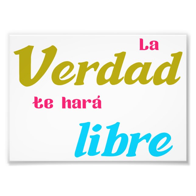 Poster The Truth Will Free You (Front)