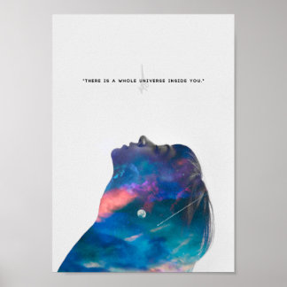 Poster There is a Whole Universe Inside You