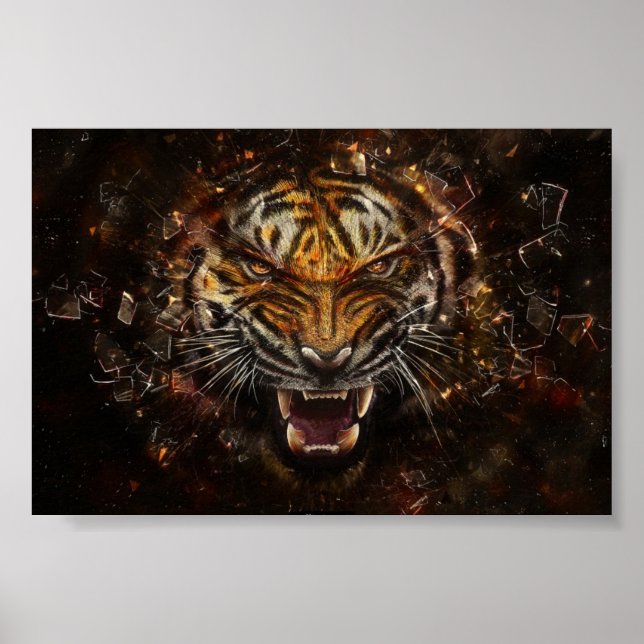 Poster TIGER STEAM PUNK (Front)