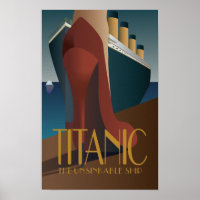 Poster - Titanic The Unsinkable Ship