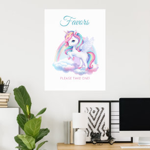 Poster to a magical birthday party.