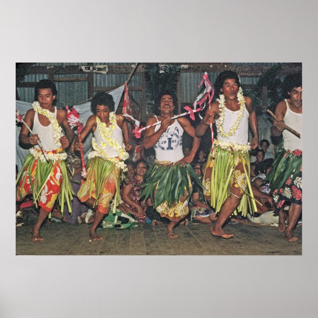 Poster, TONGAN_DANCERS_#2 Poster (Front)